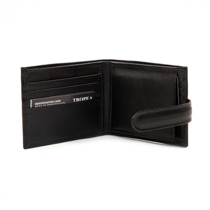Billetera tropea negra new arrivals