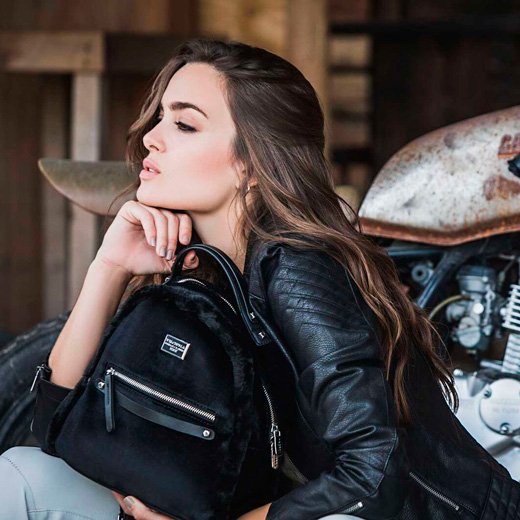 Mochila Negra Tropea